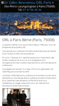 Mobile Screenshot of dr-besnainou-orl-paris.fr